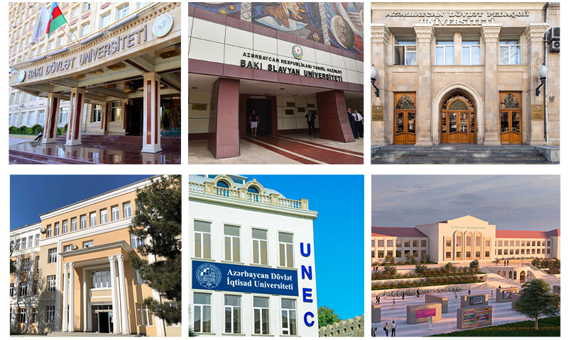 Azərbaycanda 15 universitet reytinqdə yüksəlib