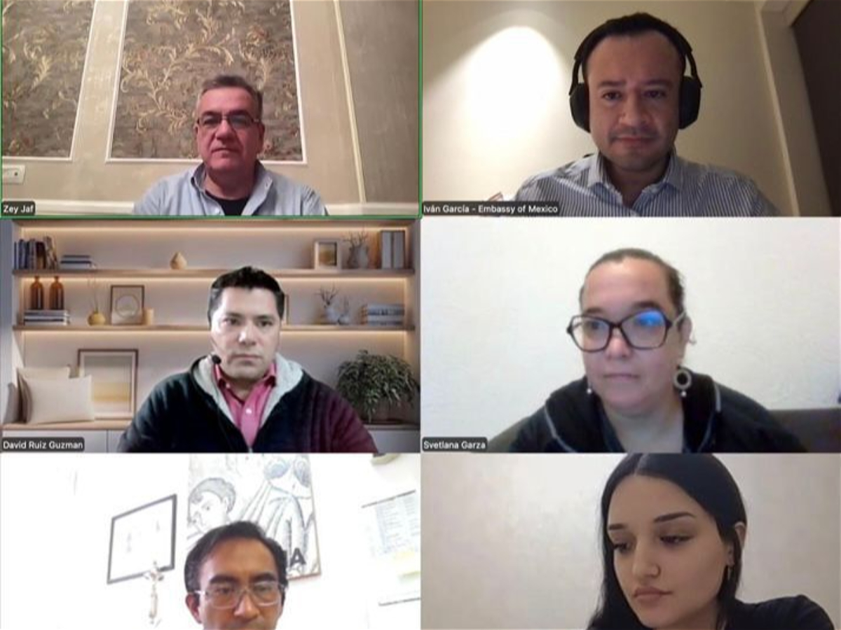 ADU ilə Meksikanın Milli Universiteti arasında onlayn görüş keçirilib