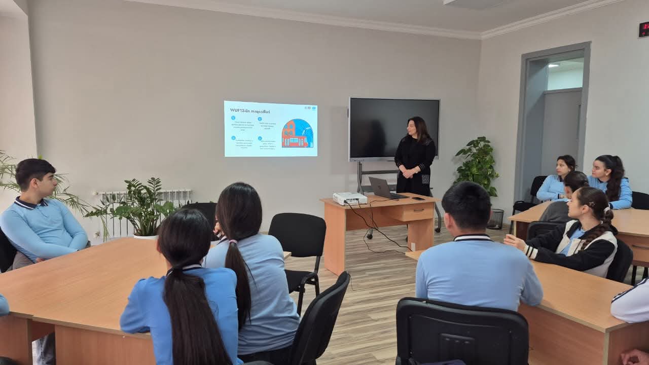 Biləsuvarda WUF13-lə bağlı təbliğat tədbirləri keçirilib - FOTO