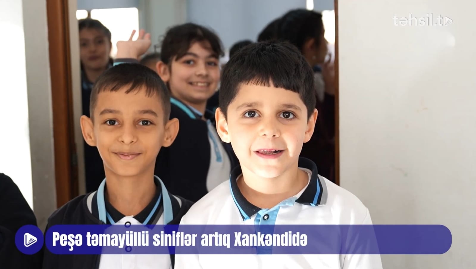 Xankəndi peşə məktəbindən eksklüziv - Reportaj