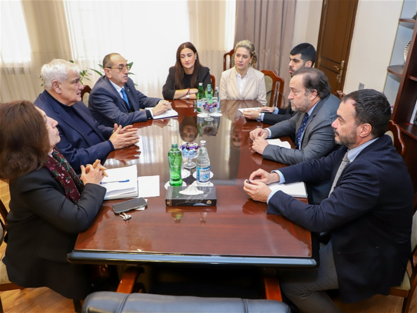 Servantes İnstitutunun direktoru ADU-nun qonağı olub - FOTO