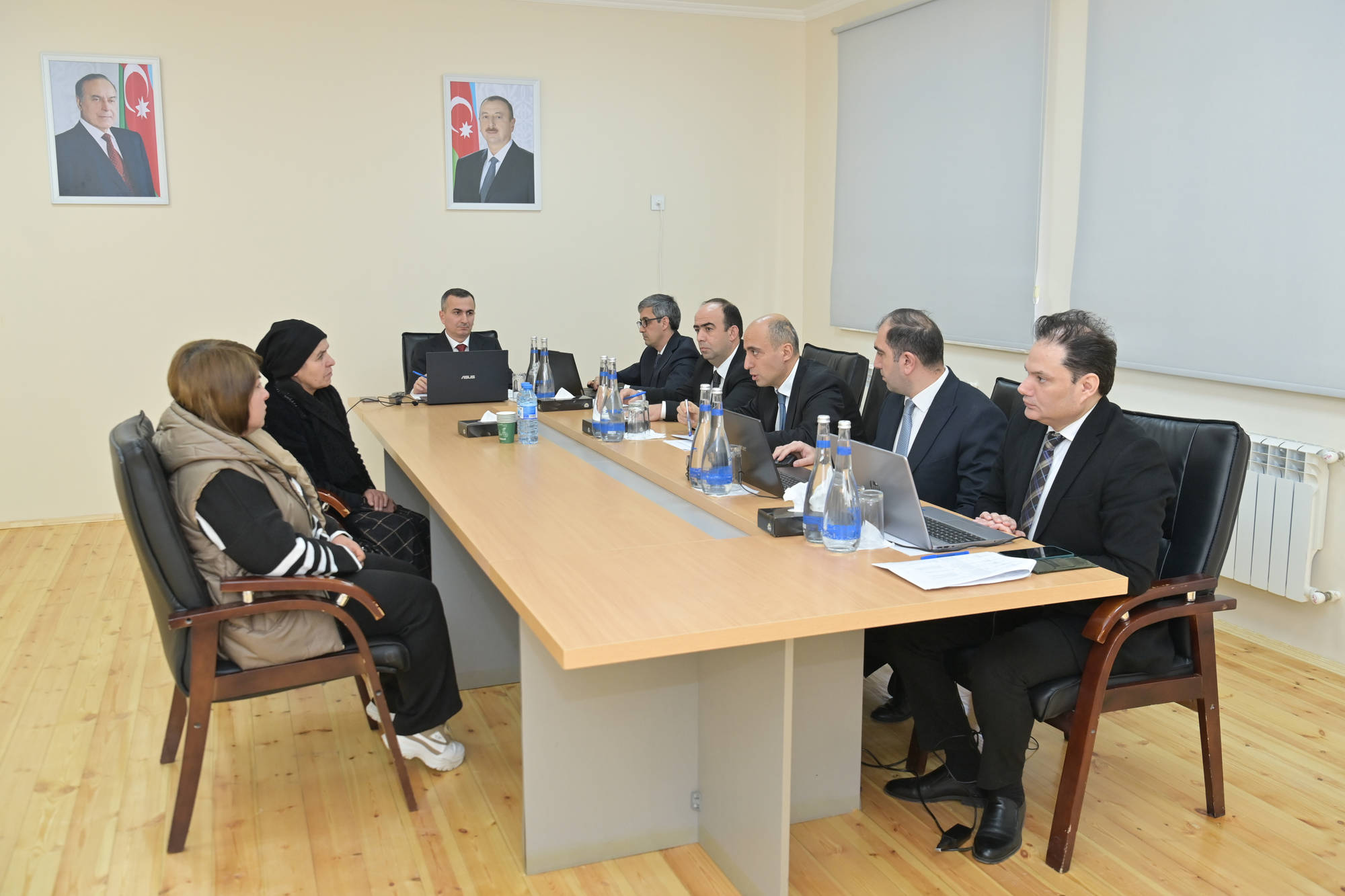 Emin Əmrullayev Kürdəmirdə vətəndaş qəbulu keçirib