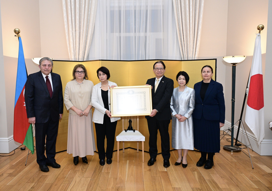 Azərbaycanlı müəllim Yaponiyanın ordeni ilə təltif olunub