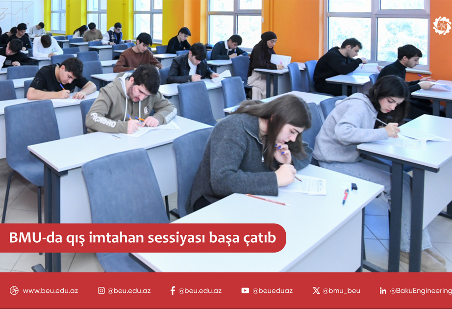 BMU-da qış imtahan sessiyası başa çatıb