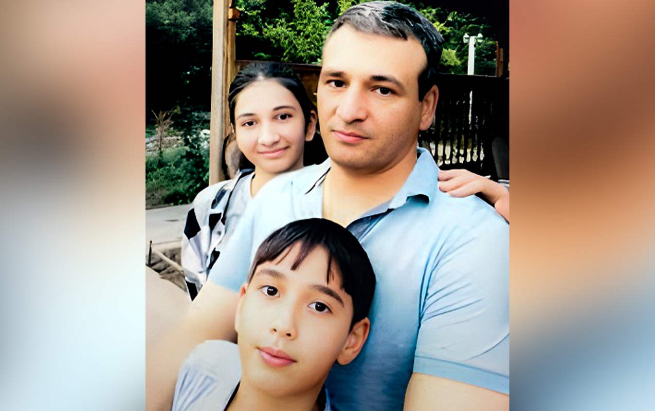 Polad Həşimovun övladları ilə - Son FOTOSO