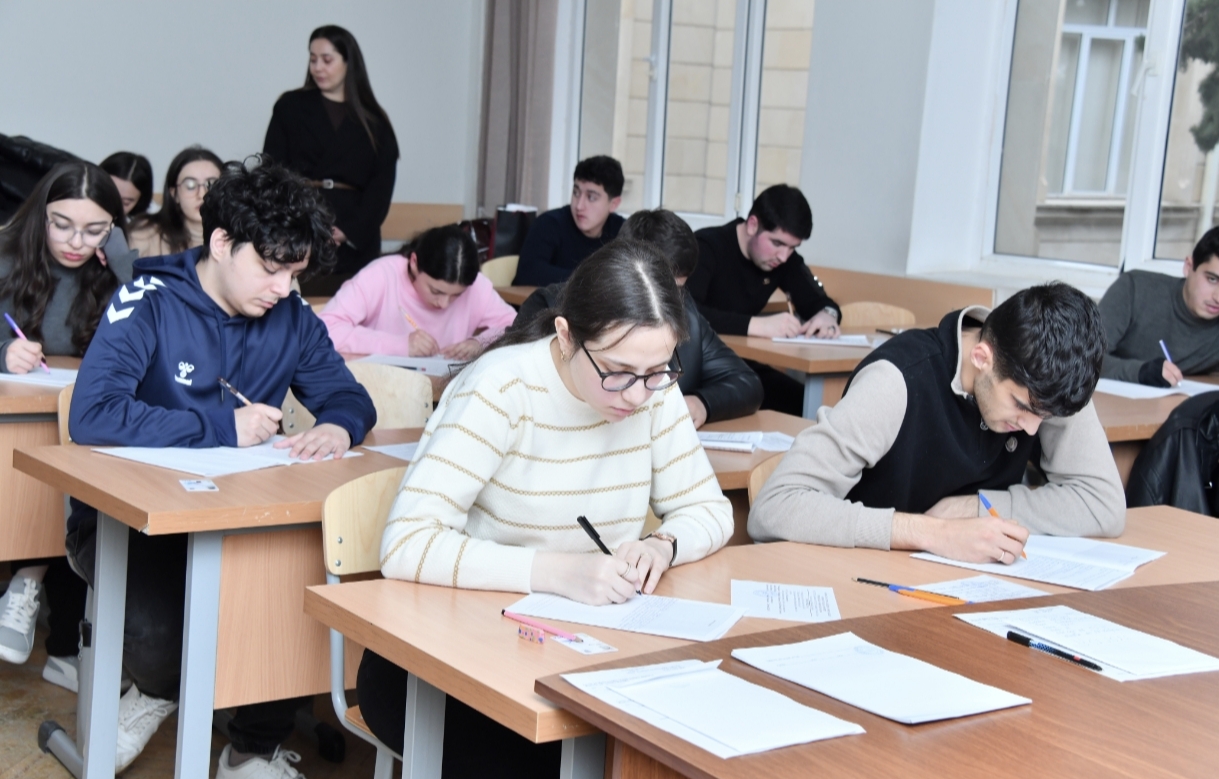 Sumqayıt Dövlət Universitetində payız semestrinin imtahan sessiyası yekunlaşıb - FOTO
