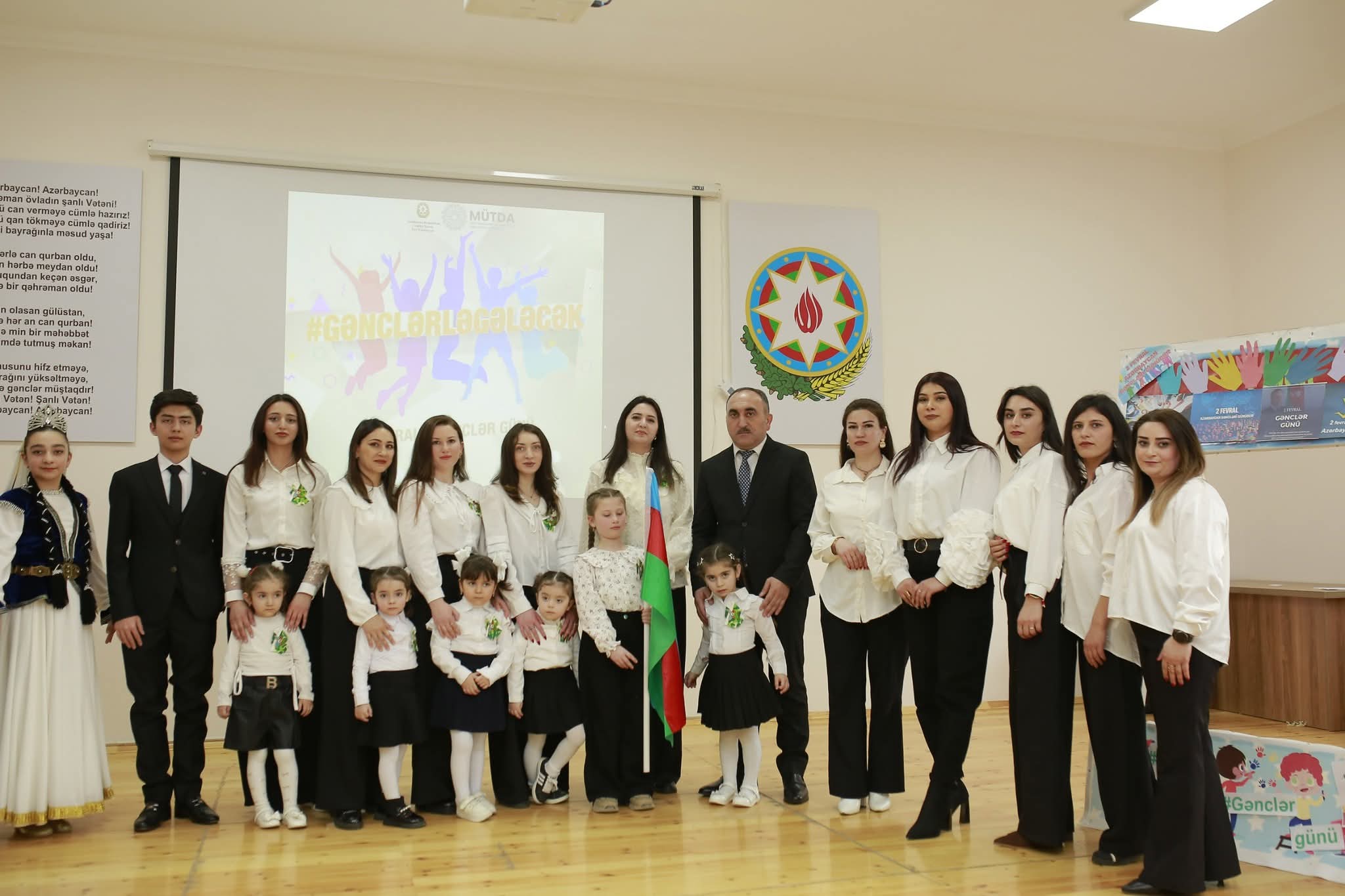 Şəmkirdə 2 Fevral – Azərbaycan Gəncləri Günü qeyd olunub - FOTO