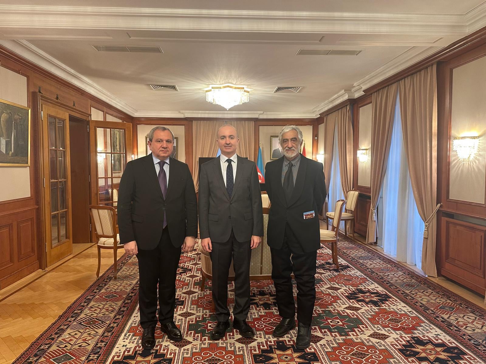 BDU-nun rektoru Vyanada diplomatik görüş keçirib