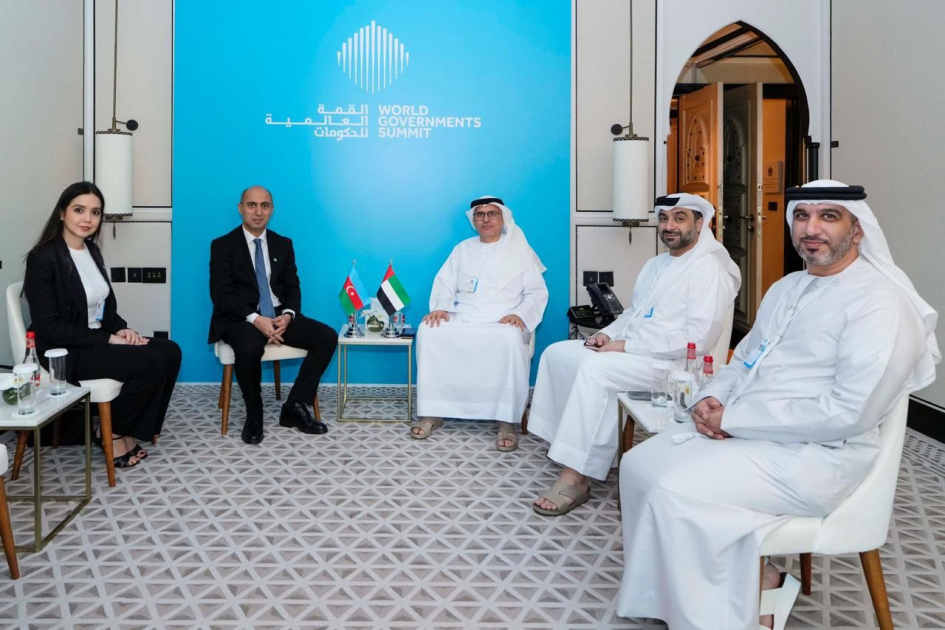 Dünya Hökumət Sammiti çərçivəsində Azərbaycanın təhsil əməkdaşlığı müzakirə olunub - FOTO