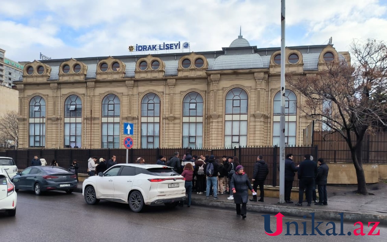 Bakıda şagird müəllimi güllələdi - VİDEO