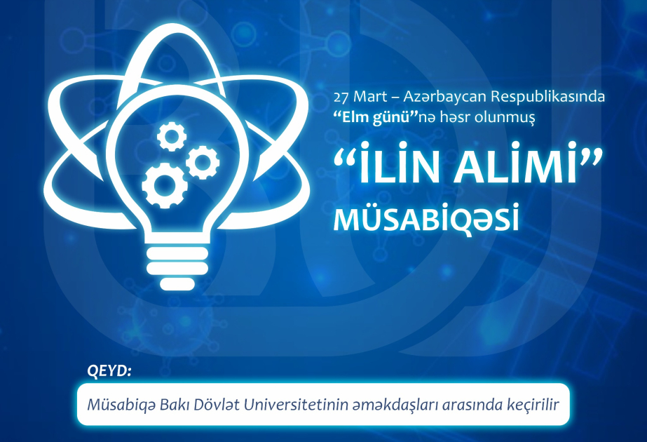 BDU “İlin alimi” müsabiqəsi elan edir