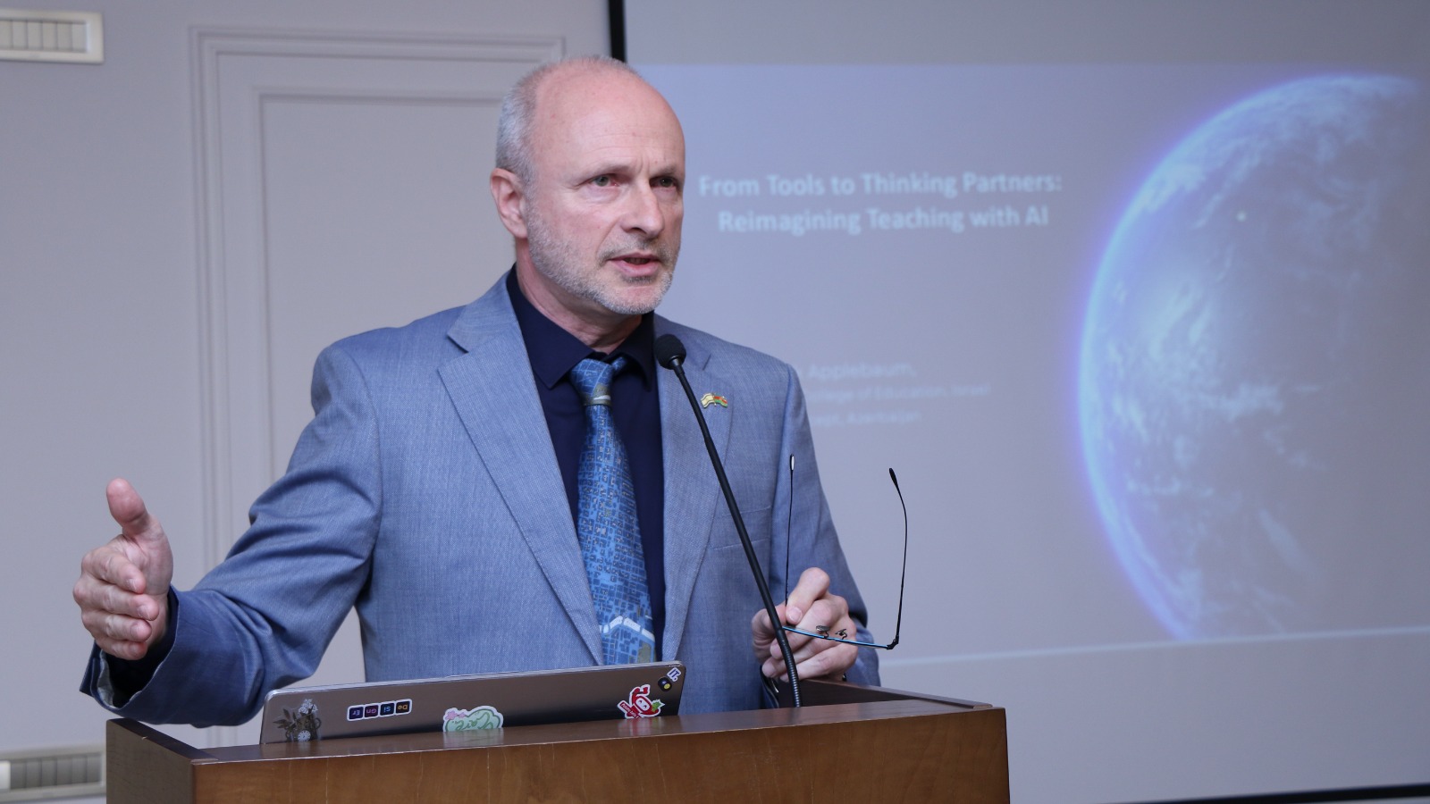 İsrailli professor AzMİU-da elmi seminarla çıxış edib - FOTO