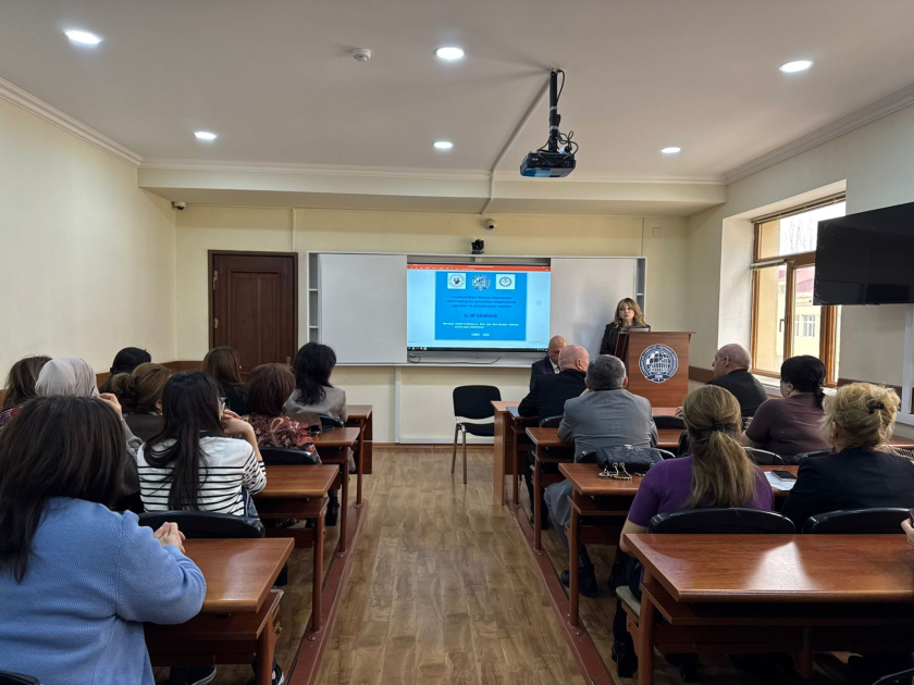 UNEC-də Beynəlxalq Ana Dili Gününə həsr edilən tədbir keçirilib - FOTO