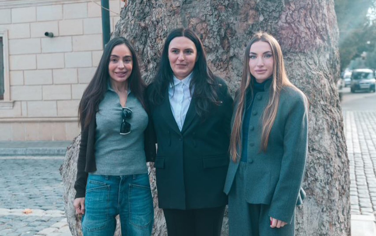 Prezidentin qızı və gəlini Müqəddəs İohann lüteran kilsəsində 