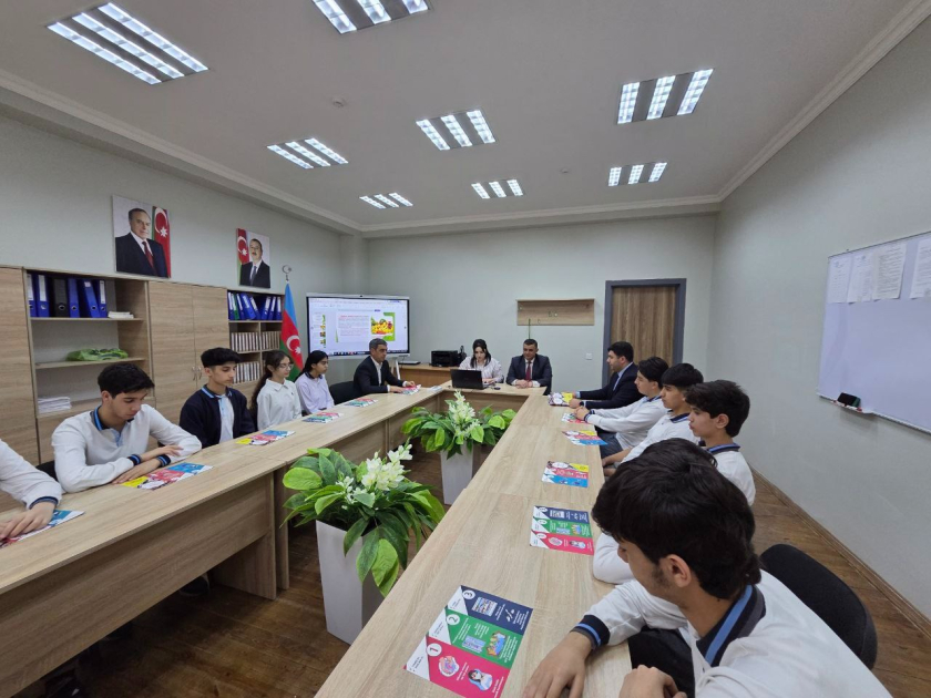 AQTA-nın “Sağlam məktəbli” layihəsi Ağalıda