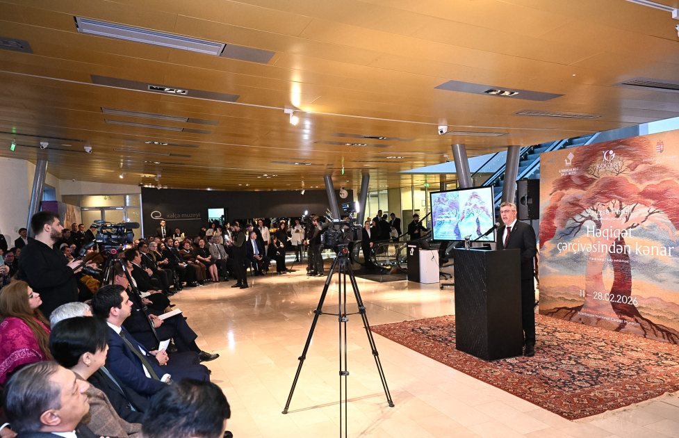 Milli Xalça Muzeyində Juja Perelinin “Həqiqət çərçivəsindən kənar” adlı fərdi sərgisi açılıb