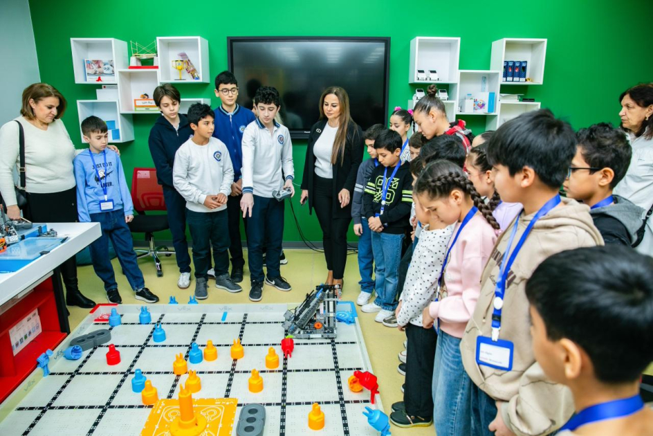 Uşaq evinin sakinlərinin Bakı Avropa Liseyinə ekskursiyası təşkil edilib