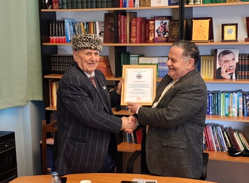 Gürcüstan Aşıqlar Birliyinin sədri Xəlil Hüseynovun 85 illik yubileyi keçirilib