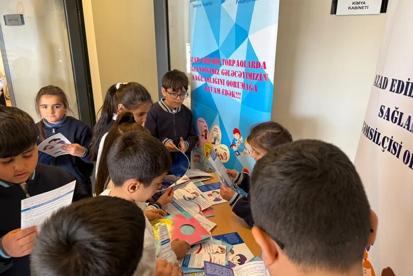 Səhiyyə Nazirliyi uşaqlar üçün tibbi aksiya keçirib