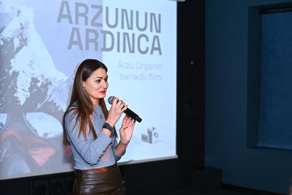 “Arzunun ardınca” sənədli filmi nümayiş olunub - FOTO