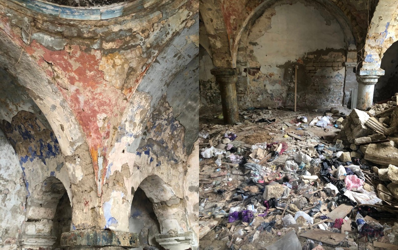 Bakıda tarixi hamamın divarı uçurulub? - Açıqlama