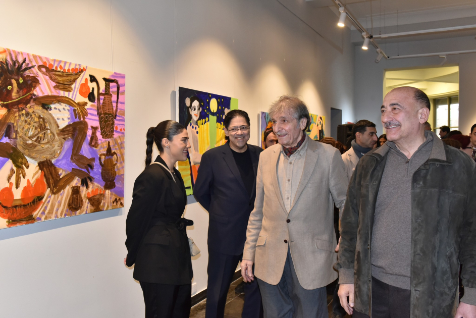 Məryəm Ələkbərlinin xatirəsinə həsr olunmuş sərgi açılıb