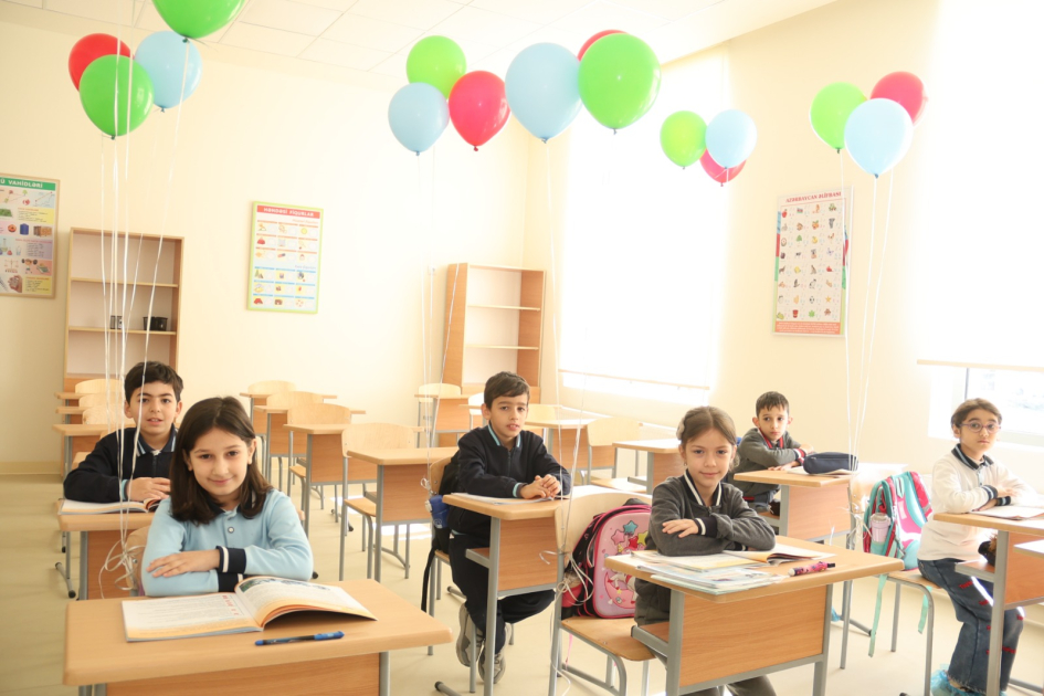 Ağdam şəhər 1 nömrəli tam orta məktəbdə tədris prosesinə başlanılıb