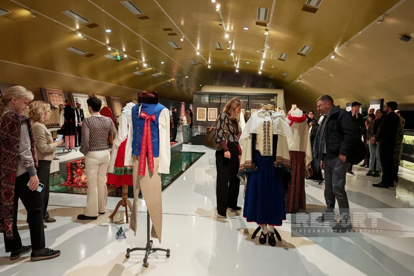 Bakıda Avropanın milli geyimləri və ornamentlərinə həsr olunmuş sərgi açılıb