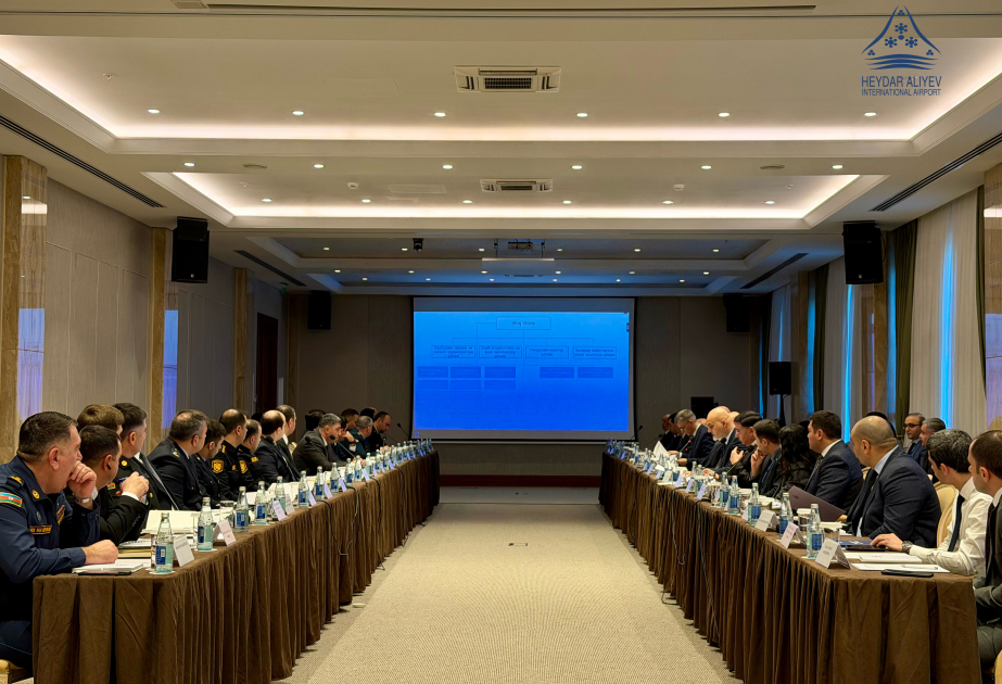 Aviasiya Təhlükəsizliyi üzrə Aeroport İdarələrarası Komissiyasının iclasında WUF13-ə hazırlıq müzakirə olunub