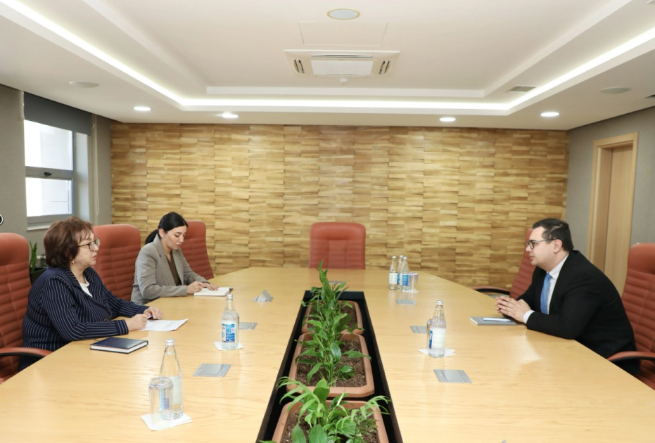 DİM-də “Yüksəliş” müsabiqəsinin qalibi ilə görüş olub