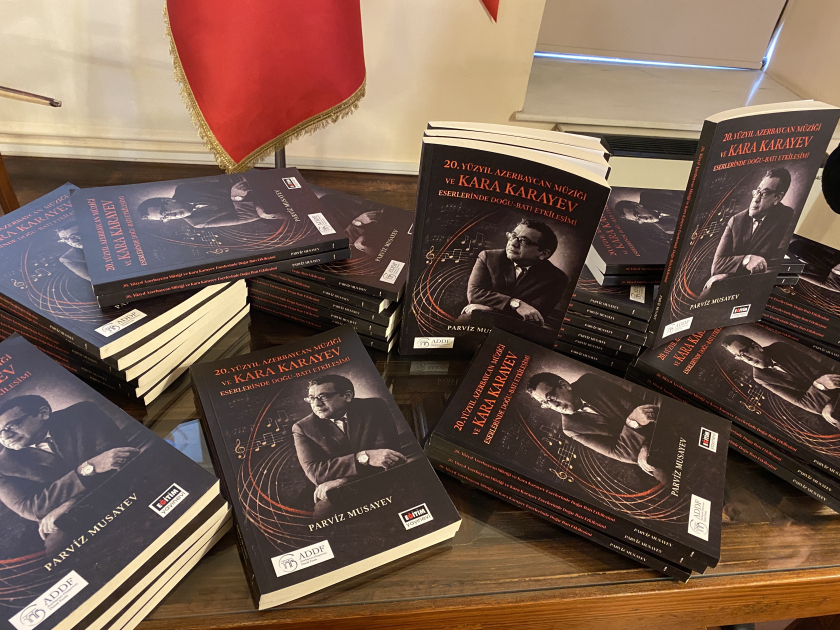 İstanbulda Qara Qarayev haqqında nəşr edilən kitabın təqdimatı olub
