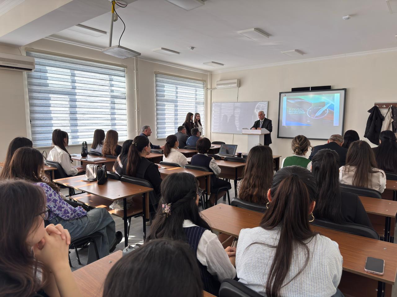 LDU-da Beynəlxalq Ana Dili Günü ilə bağlı tədbir 