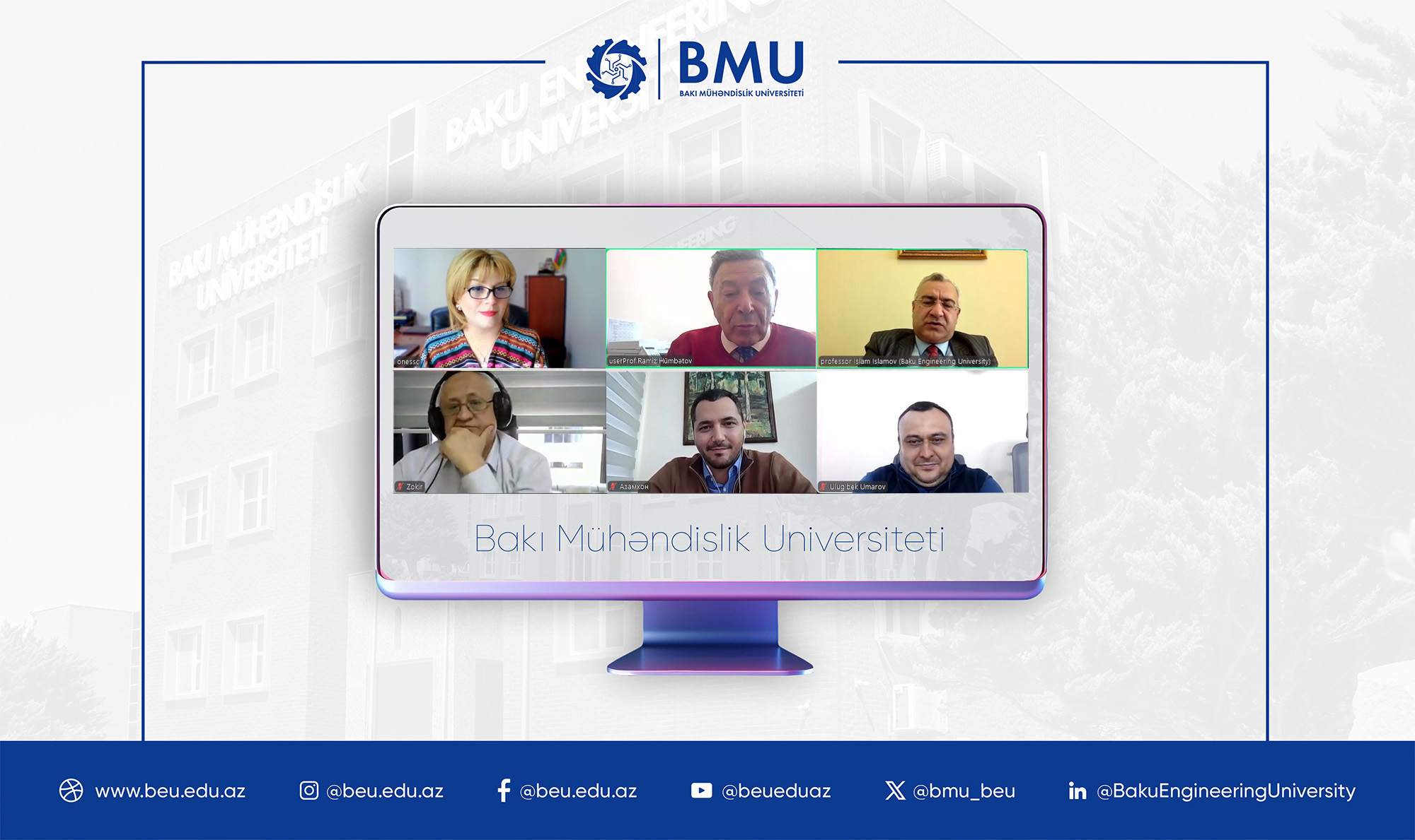 BMU ilə UNICON.UZ arasında əməkdaşlıq müzakirə olunub