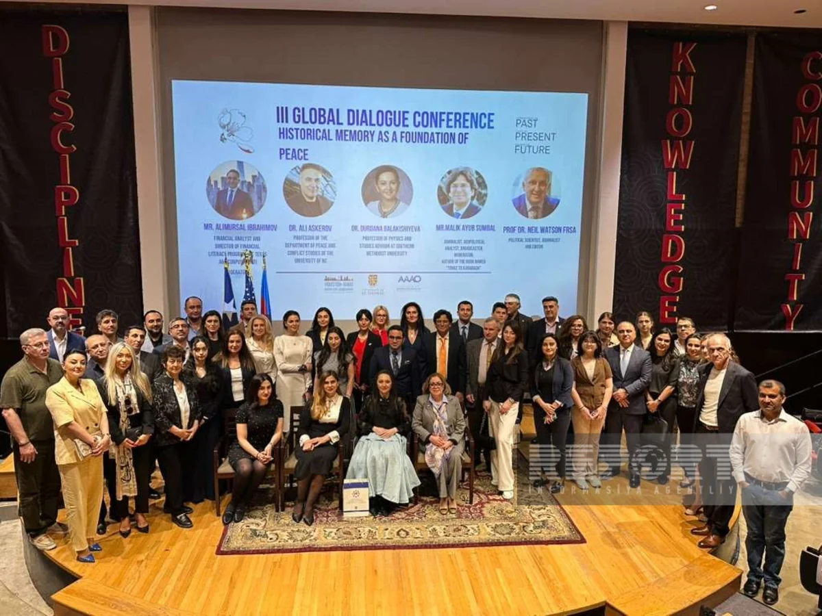 Hyustonda Xocalı soyqırımının 34-cü ildönümünə həsr olunmuş beynəlxalq konfrans keçirilib