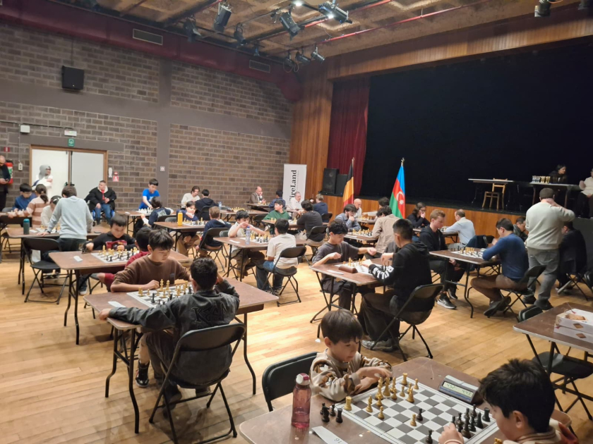 Fireland Azərbaycanlılar Birliyi Belçikada beynəlxalq şahmat turniri təşkil edib