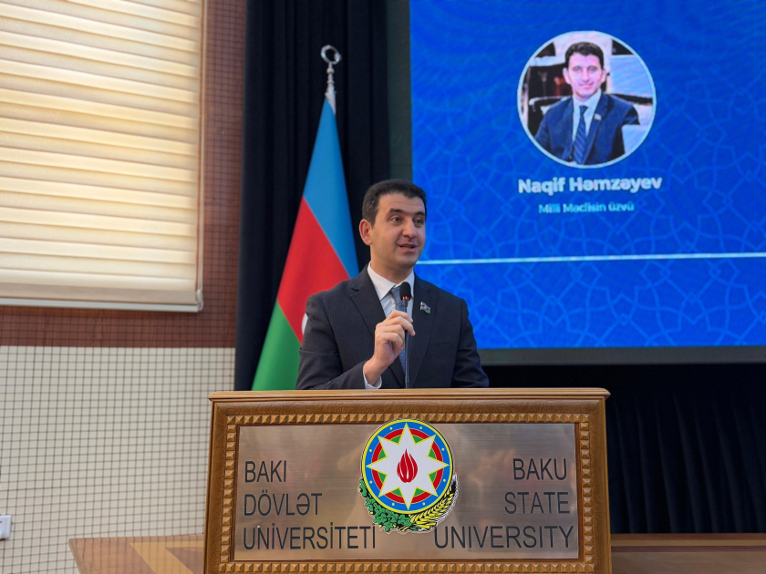 BDU-da “Gənclər və dövlət idarəçiliyi” mövzusunda panel müzakirə keçirilib - FOTOLAR