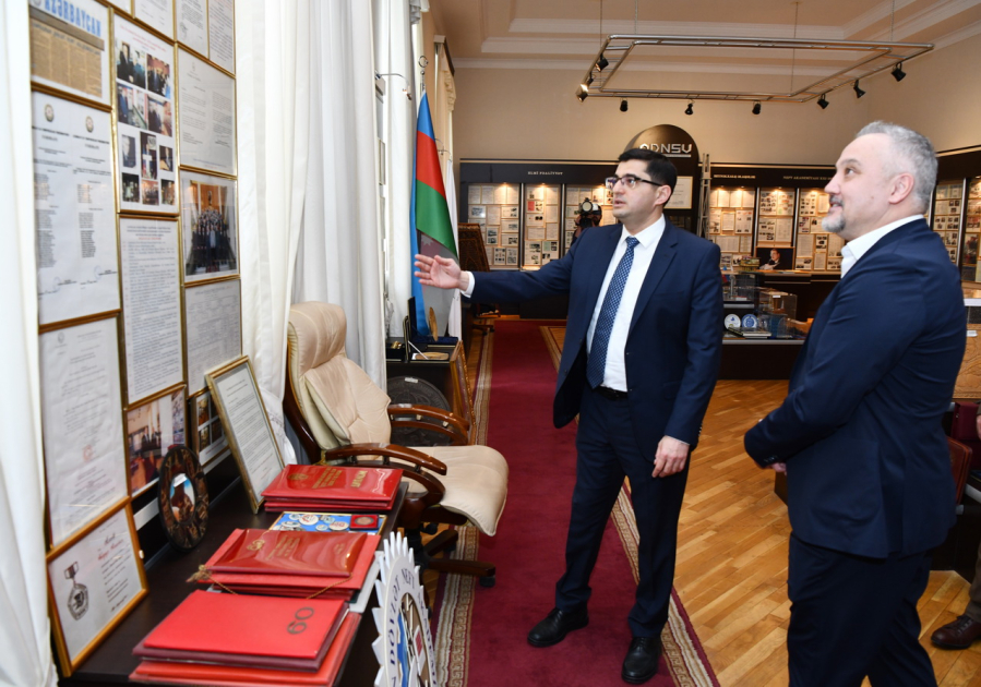 “SGS Azerbaijan” MMC-nin nümayəndə heyəti ADNSU-da olub