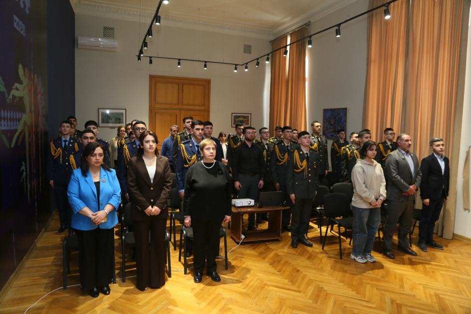 “Vicdanın susduğu gecə” adlı anım tədbiri keçirilib - FOTOLAR