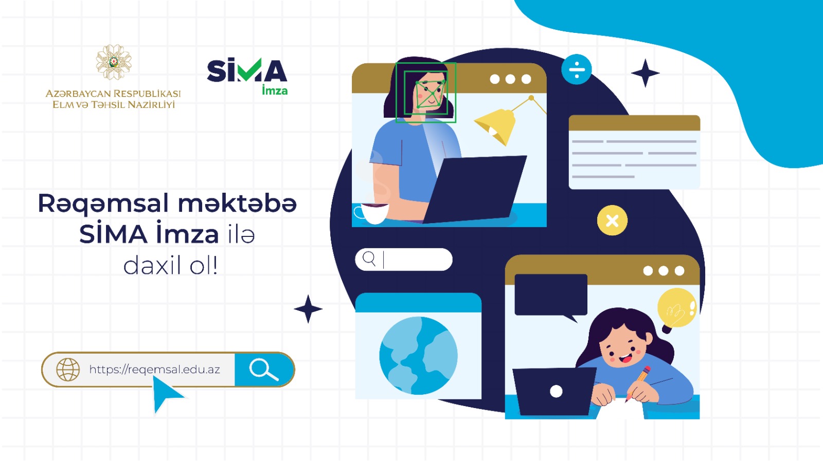 "Rəqəmsal məktəb" istifadəçiləri 900 mini keçib 