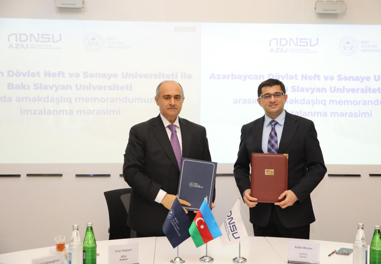 BSU ilə ADNSU birgə layihələrə başlayır