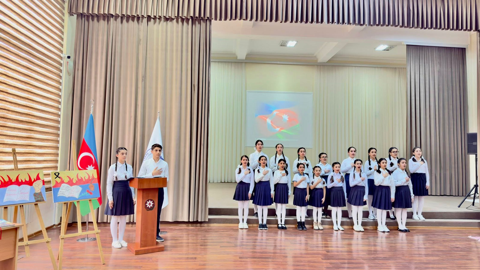 Təhsil müəssisələrində Xocalı qurbanları anılıb