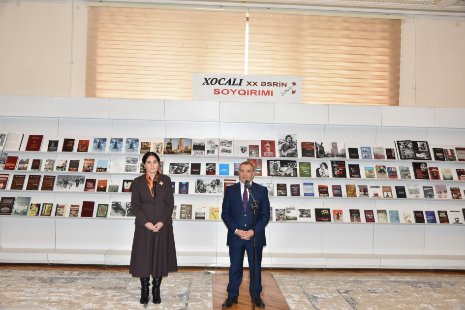 Milli Kitabxanada “Xocalı soyqırımı” adlı elektron məlumat bazasının təqdimatı olub