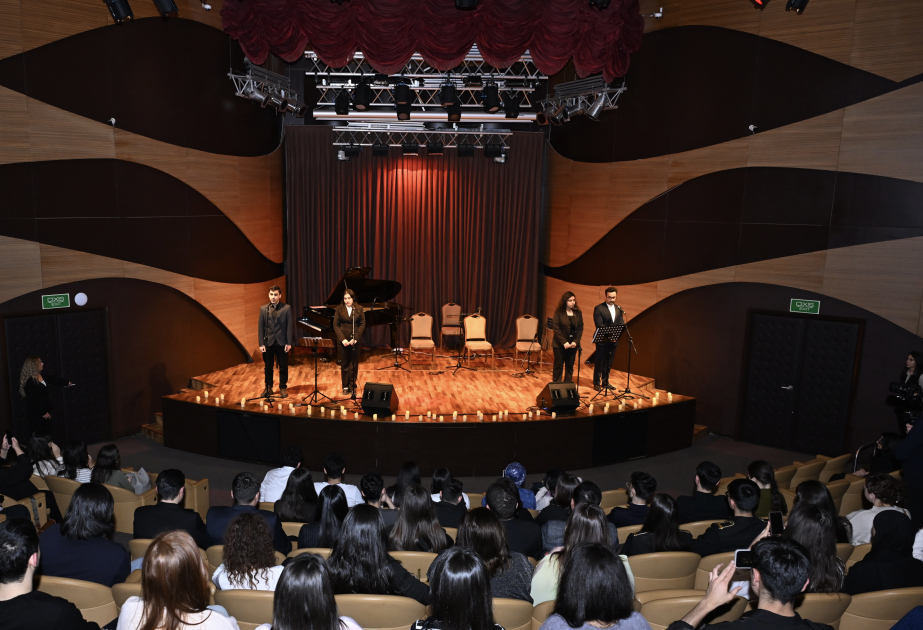 Beynəlxalq Muğam Mərkəzində Xocalı faciəsinin 34-cü ildönümü ilə əlaqədar tədbir keçirilib