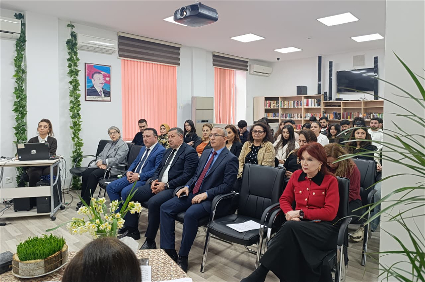 Azərbaycan Dillər Universitetində dəyirmi masa: “Bakının su təminatının tarixi mərhələləri” müzakirə olunub