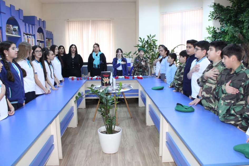 Respublika Uşaq Kitabxanasında Xocalı faciəsi qurbanlarının xatirəsi anılıb