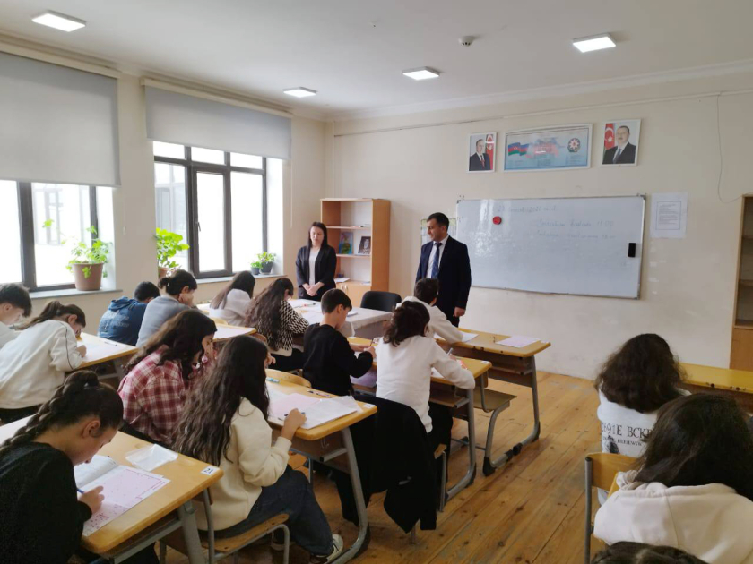 Fənn olimpiadalarının yarımfinalında Şəki-Zaqatala bölgəsi üzrə 638 şagird biliyini sınayıb