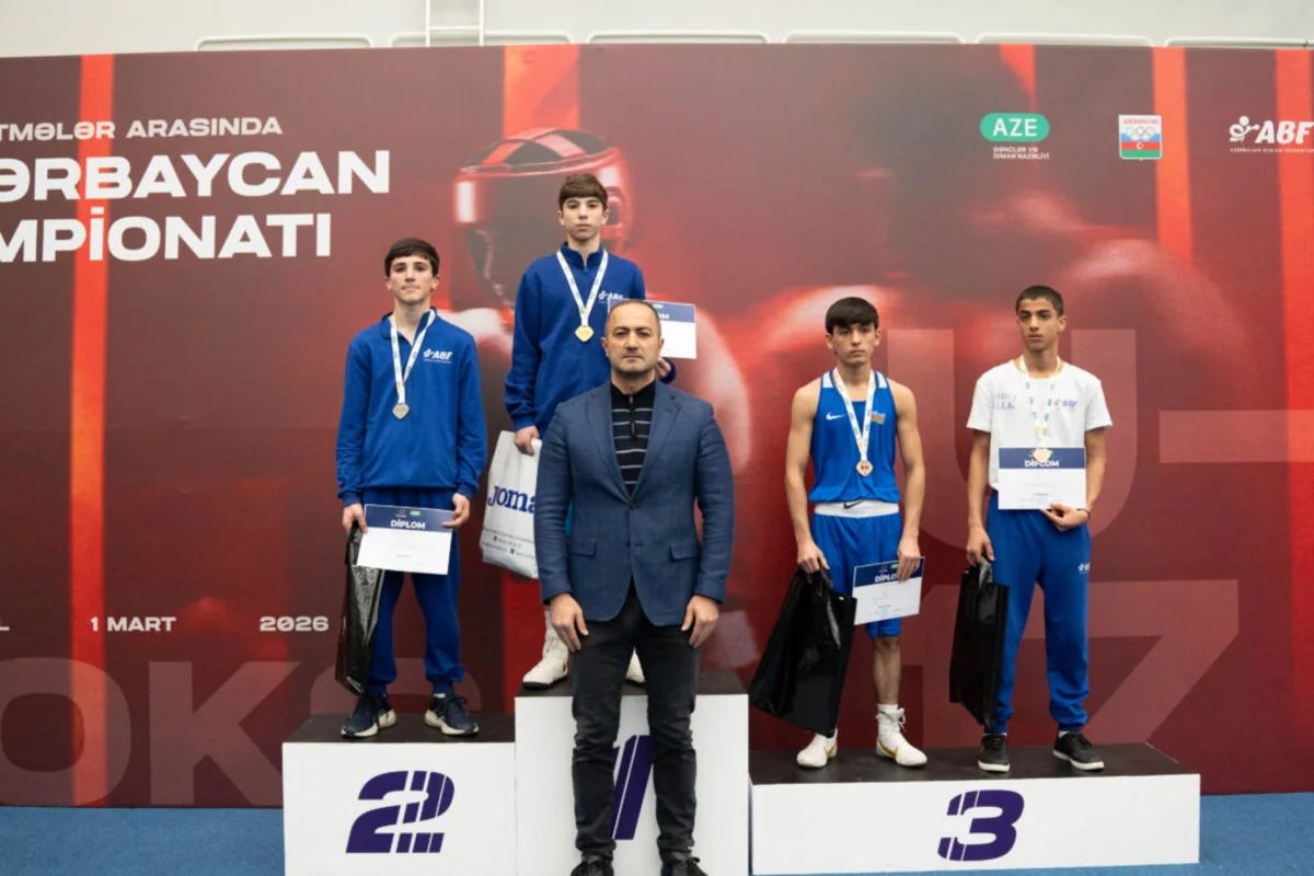 Yeniyetmə boksçular arasında Azərbaycan çempionatının qalibləri