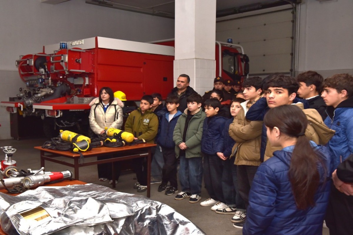 FHN-in Dövlət Yanğından Mühafizə Xidməti “açıq qapı günü” keçirib