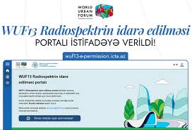WUF13 radiospektrin idarə edilməsi portalı istifadəyə verilib