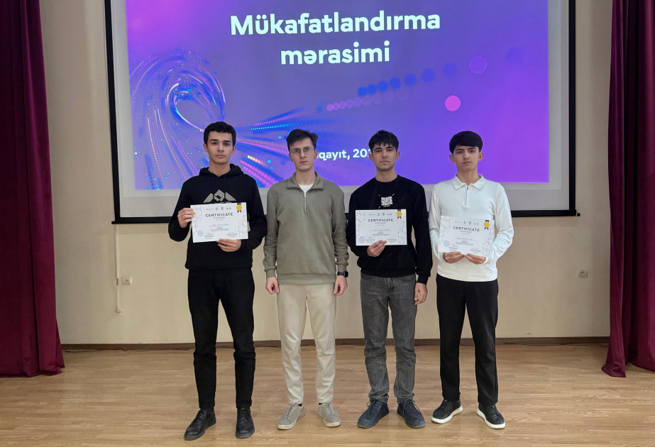 BDU komandası respublika üzrə proqramlaşdırma müsabiqəsində III yeri tutub